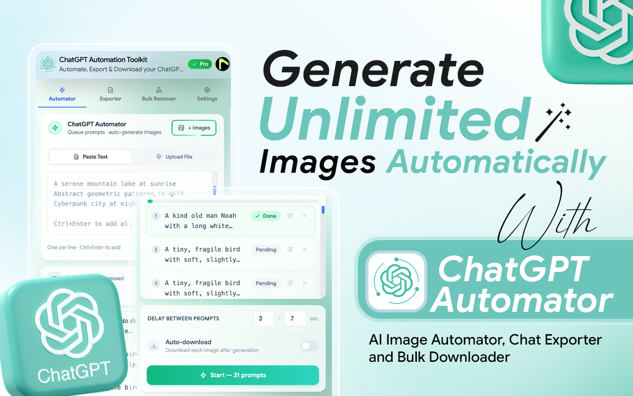 Artboard 11 copy 4 AutoPlayLabs ChatGPT Automation Toolkit - Automate, Export & Downloader ChatGPT Automation
